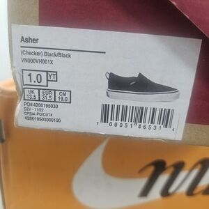 Vans Black Checker Slip-On Sneakers